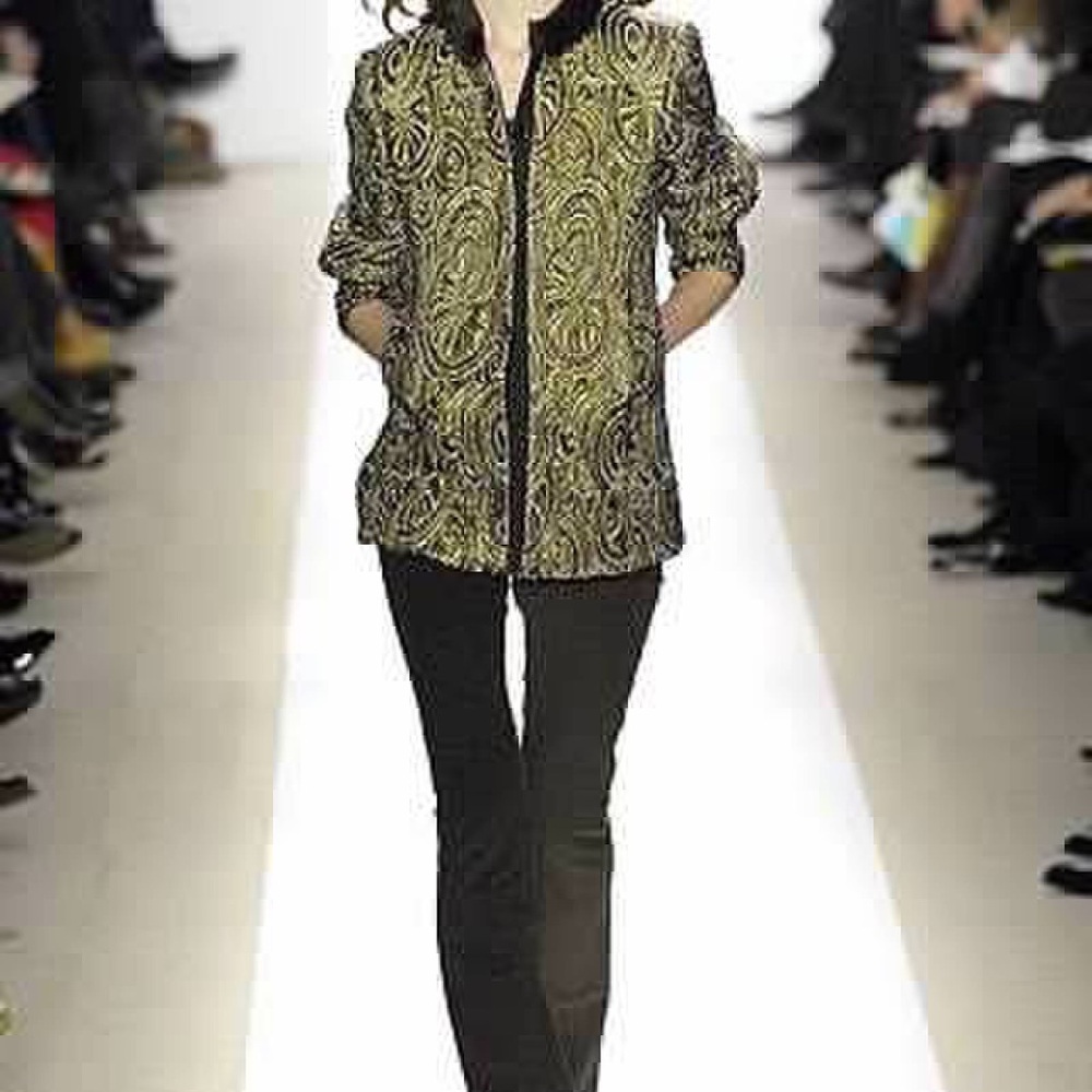 Gorgeous Tuleh Brocade w Mink Jacket